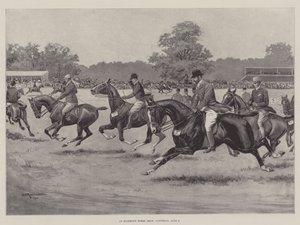 At Richmond Horse Show, Saturday, 9 June