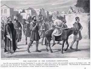 The Execution of the Patriarch Constantine