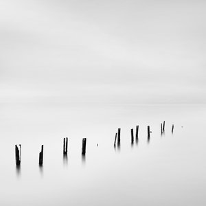 Minimalist Pilings Water