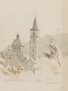 Alassio, from the Railway, En Passant!, 12th March 1878