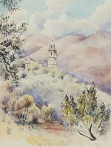 Church of San Donato, Varezzo, near San Remo, 11th February 1878 by George Douglas Tinling