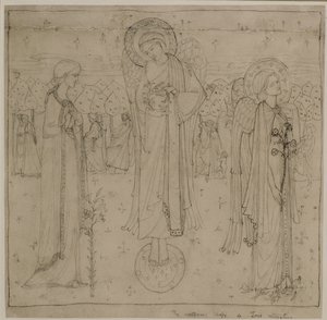 The Wondrous Shape of Love Retreating, c.1898-1901 by George Dutch Davidson