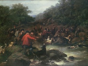 The Carlisle Otter Hunt by George Earl