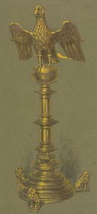 Designs executed for Jones and Willis, metal and wood-workers and church furniture manufacturers of Birmingham and London