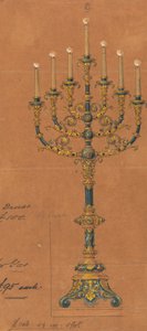 Designs for Jones and Willis, Metal and Wood-Workers and Church Furniture Manufacturers of Birmingham and London