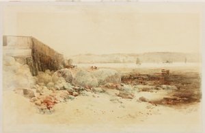 Harbour Scene by George Edward Horton