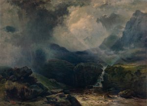 A Rift in the Gloom by George Edwards Hering