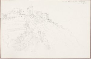 Castle Rheinfels, St. Goar by George Elbert Burr