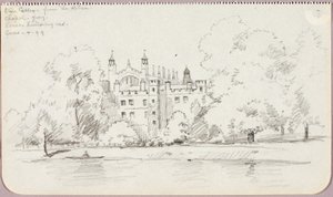 Eton College from the River by George Elbert Burr