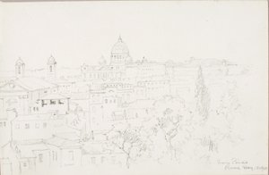 From Pincio, Rome by George Elbert Burr