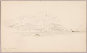 Harbor of Palermo by George Elbert Burr