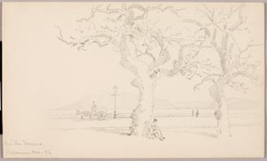 On the Marina, Palermo by George Elbert Burr