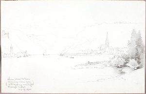Rhine below St. Goar