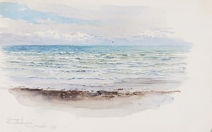 Shore at Pwllheli, North Wales by George Elbert Burr