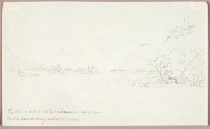The Rhine below St. Goarshausen