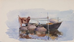 Untitled--Fishing Boat by George Elbert Burr