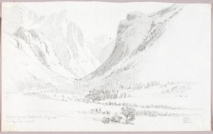 View from Toblach, Tyrol by George Elbert Burr