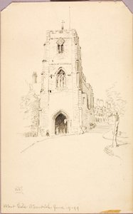 West Gate, Warwick by George Elbert Burr
