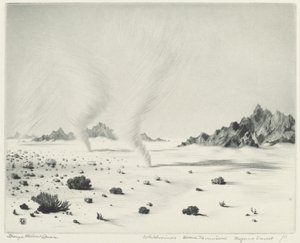 Whirlwinds, Dead Mountains, Mojave Desert, California