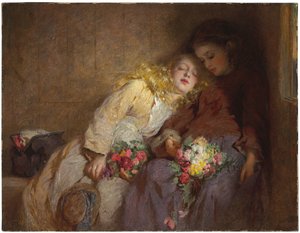 The Return Home by George Elgar Hicks