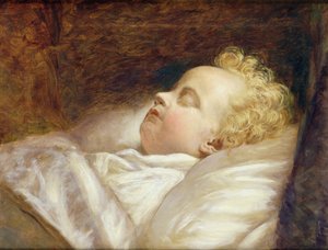 Young Frederick Asleep at Last