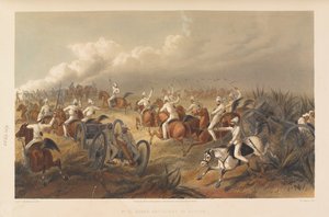Horse Artillery in Action, 1857 by George Francklin Atkinson