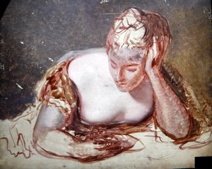 Girl Reading, c.1850