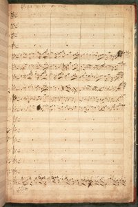 Original Score for the Coronation Anthem for George II and Queen Caroline by George Frederick Handel