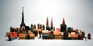 A scene from the series The Town at the End of the World