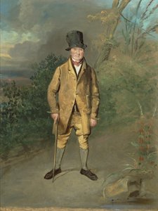 Portrait of a Gardener from Bramham Park, Yorkshire, c.1822