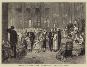 Juvenile Ball Given by the Lady Mayoress at the Mansion House by George Goodwin Kilburne