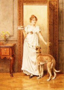 Tasty Morsels by George Goodwin Kilburne