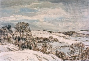 Winter in Wensleydale by George Graham