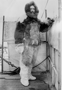 Admiral Robert Edwin Peary (1856-1920) American explorer of Arctic (North Pole) by George Grantham   Bain News Service Bain