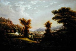 Girl on a Path by George Gunter Hartwick