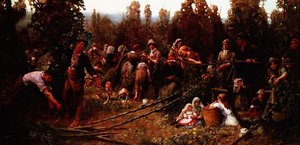 Gathering Grapes