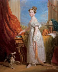 Portrait of Princess Victoria by George Hayter