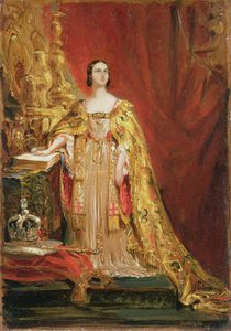 Queen Victoria Taking the Coronation Oath, 28th June 1838