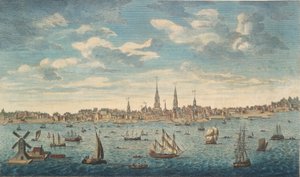 An East Prospective View of the City of Philadelphia, in the Province of Pennsylvania, in North America: Taken from the Jersey Shore by George Heap