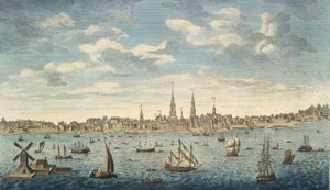 An East Prospective View of the City of Philadelphia, 1774 by George Heap