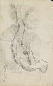 Reclining Nude by George Hendrik Breitner (signed by artist)
