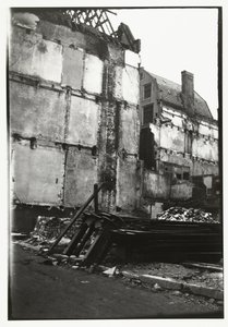 Demolition in an Amsterdam Street