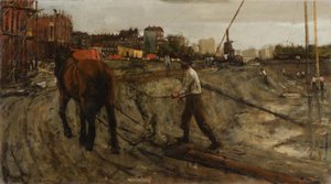 Construction Site by George Hendrik Breitner