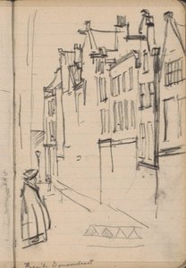View of the Buiten Dommersstraat in Amsterdam