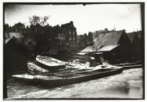 View of a Shipyard on Prinseneiland in Amsterdam by George Hendrik Breitner