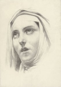 Head of a Nun by George Hendrik Breitner