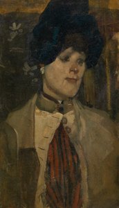 Portrait of a Singer by George Hendrik Breitner