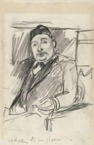 Portrait of Dr. van Hoorn by George Hendrik Breitner