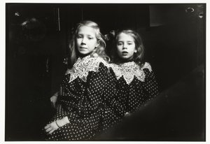 Portrait of Two Unknown Girls