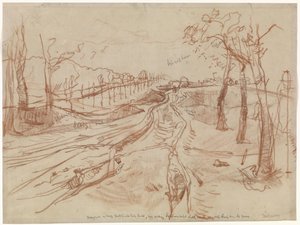 Sketch of a Country Road by George Hendrik Breitner